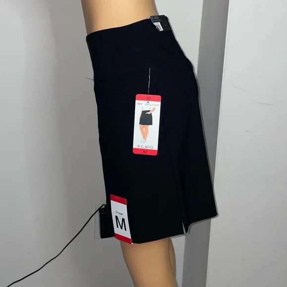 NWT Black Skort with Pocket. Short Spandex size M (2) - Picture 9 of 10